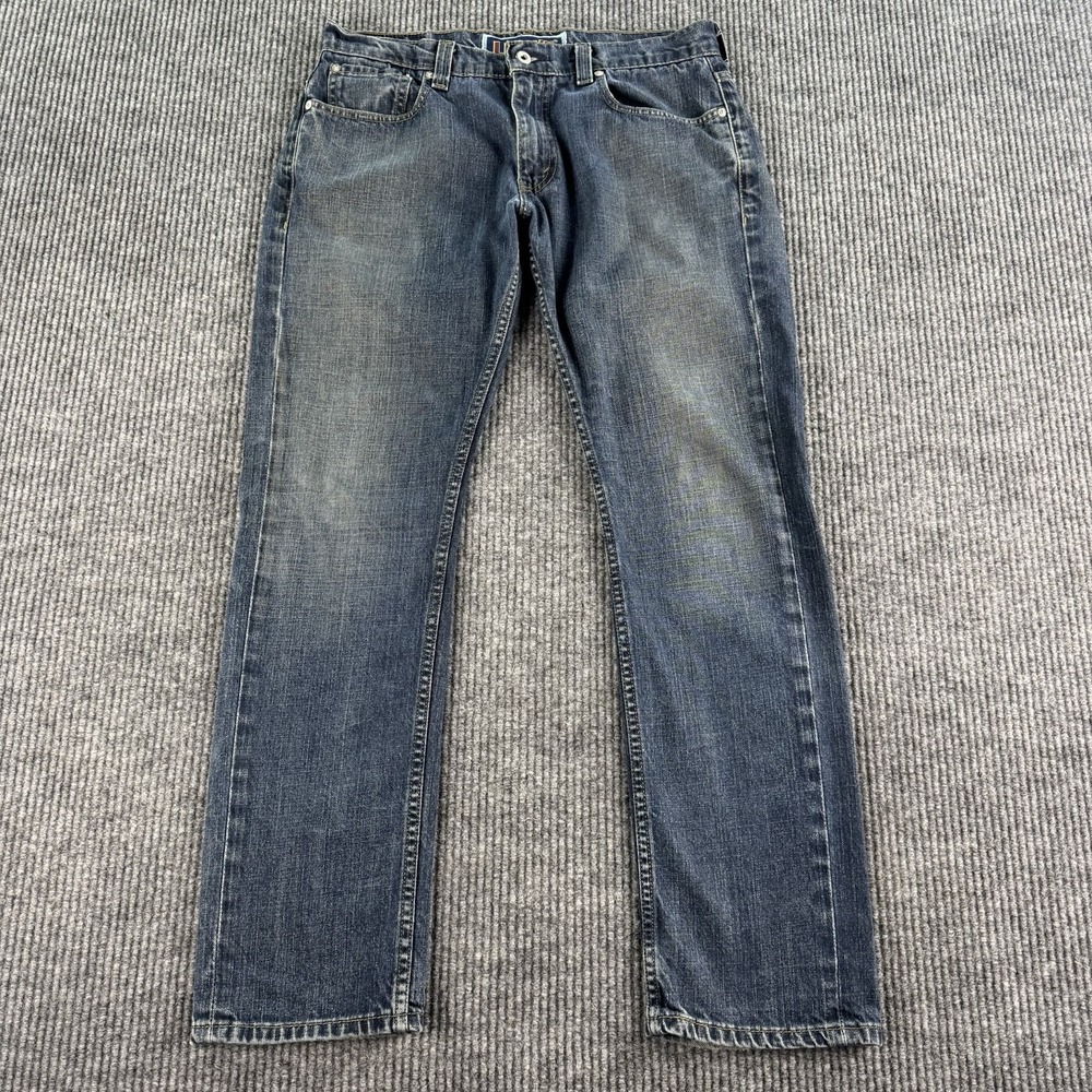 Levi's 511 Jeans Men 34x30 Blue Denim Skinny Fit Casual Dark Wash Y2K